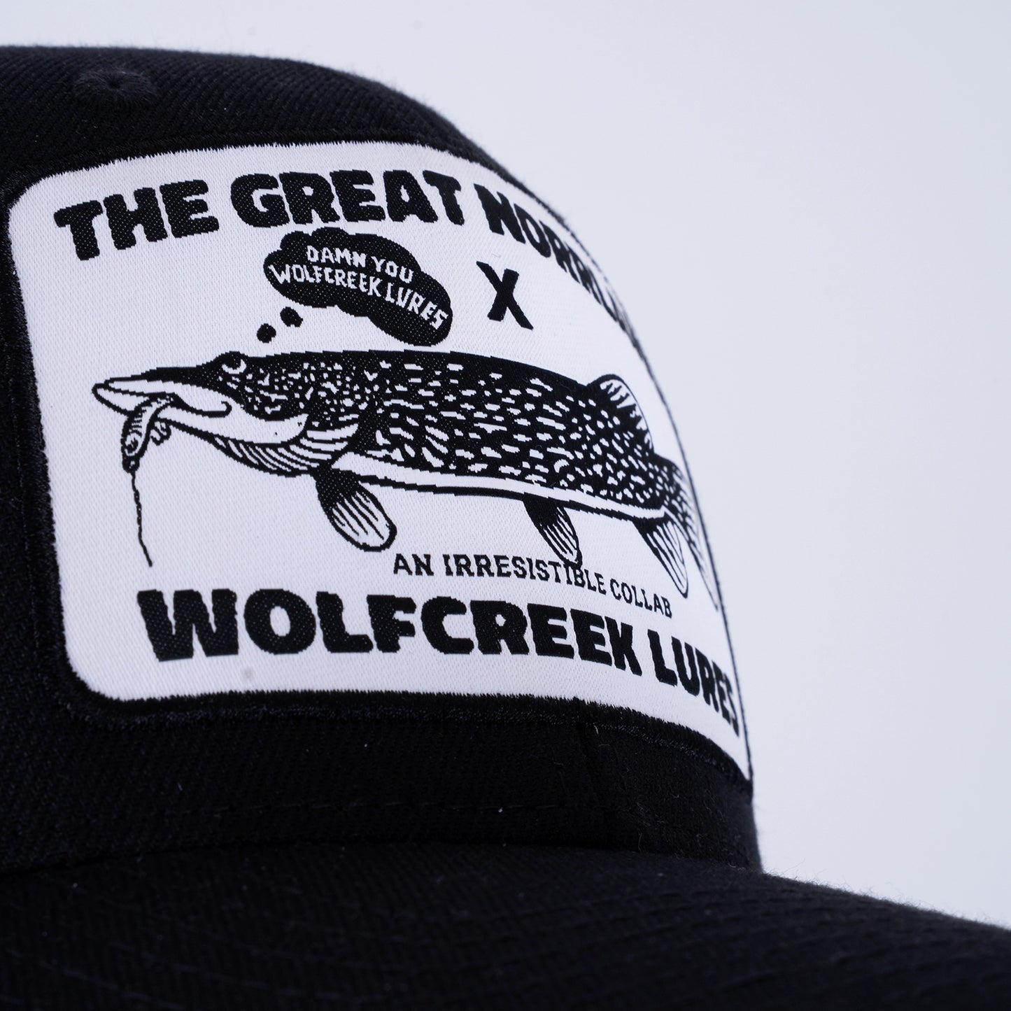 Norrland x Wolfcreek Collab 120 Cap - Black