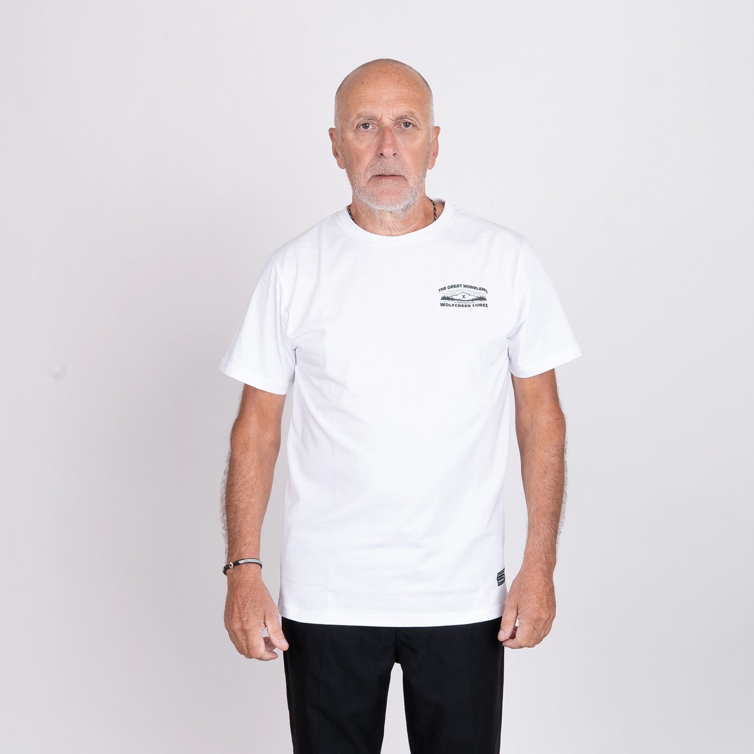 Norrland x Wolfcreek Collab T-Shirt - White – Wolfcreek Lures ®