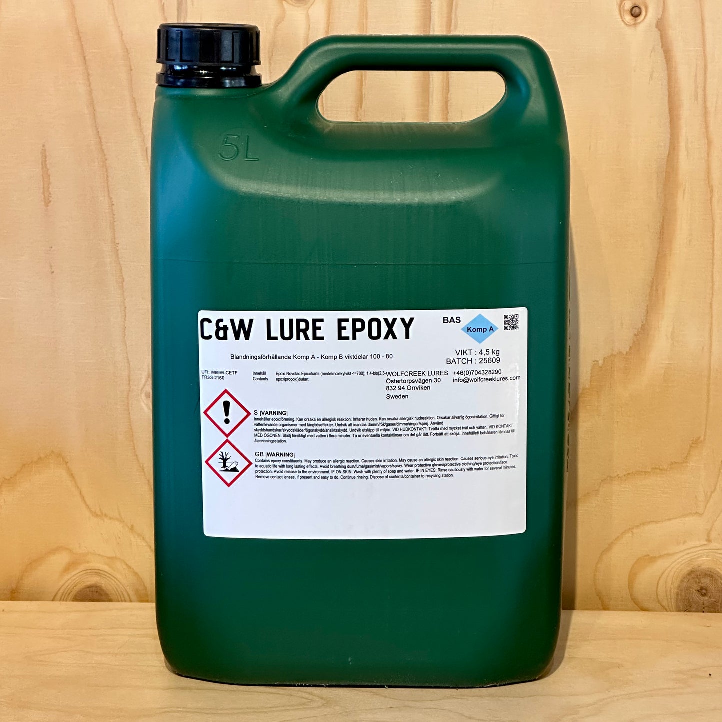 C&W Lure Epoxy Bio Based 8 liter