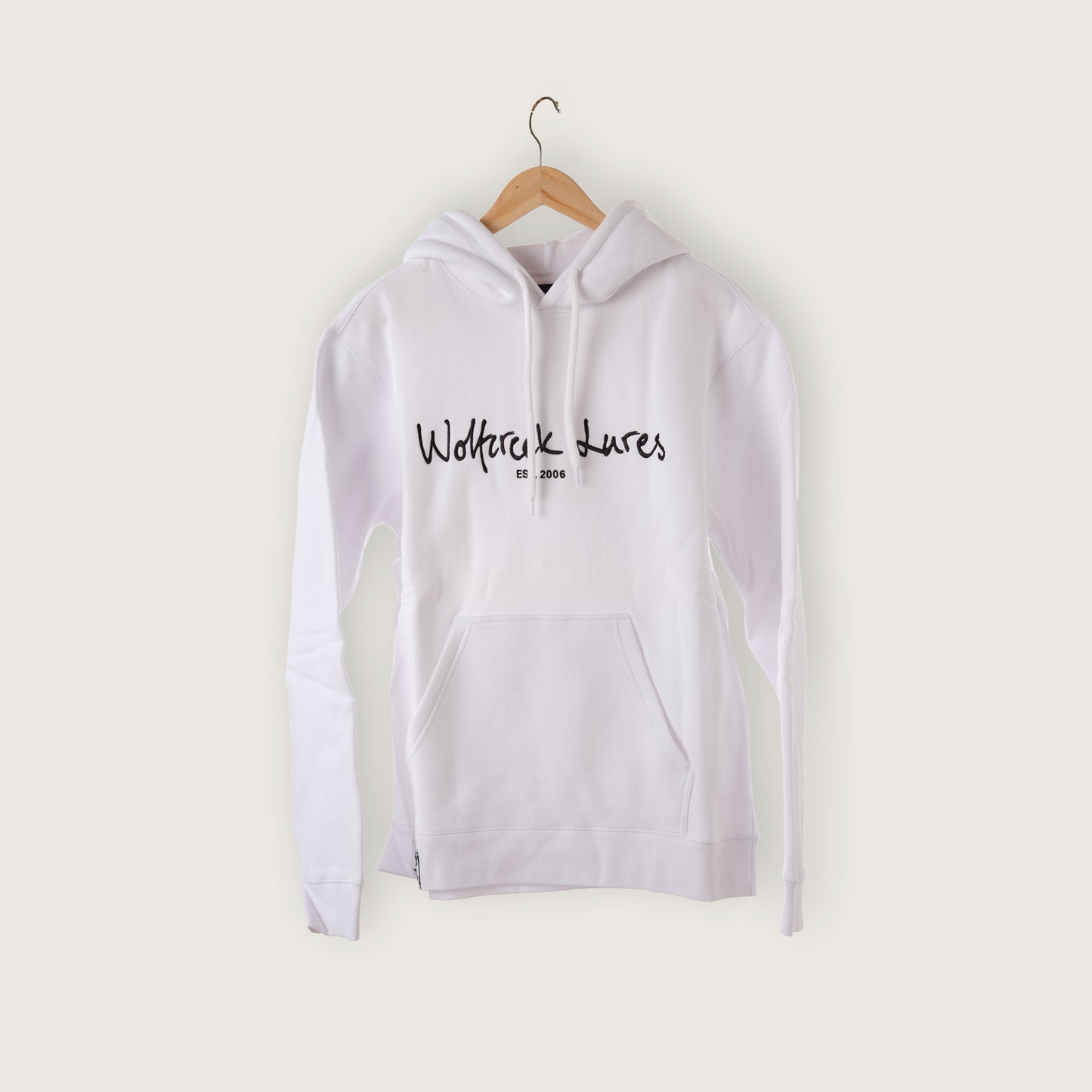 Classic Logo Hoodie White