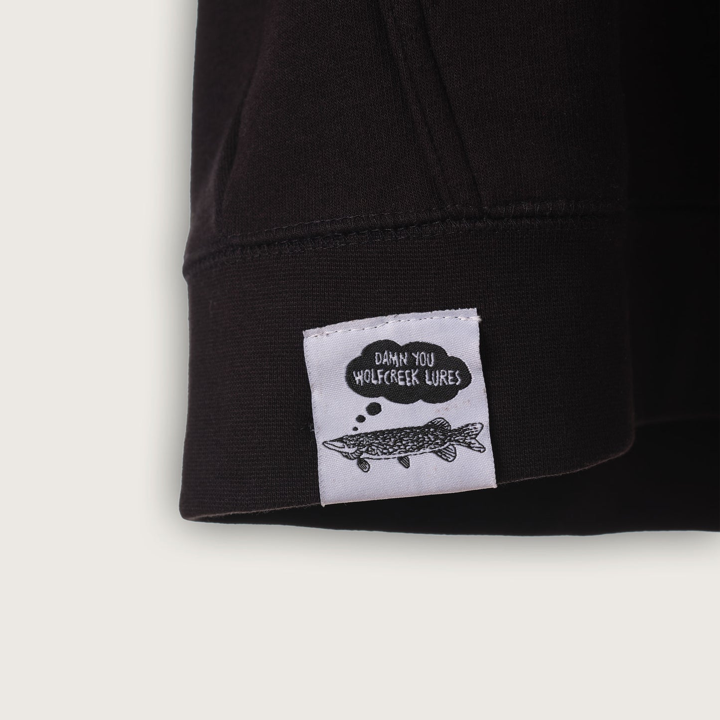 Pike Logo Hoodie Black