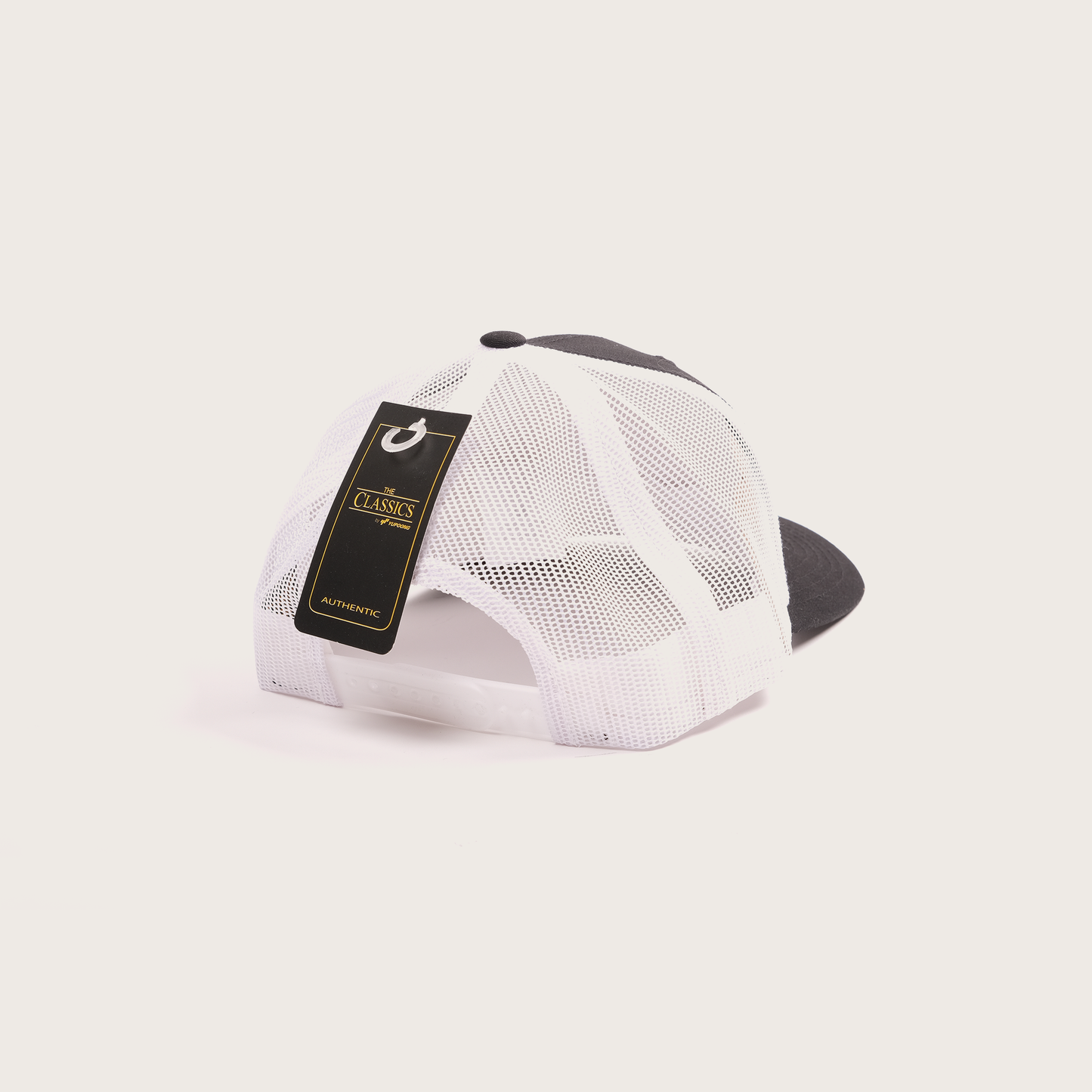 Pike Logo Trucker Snapback - Black/White