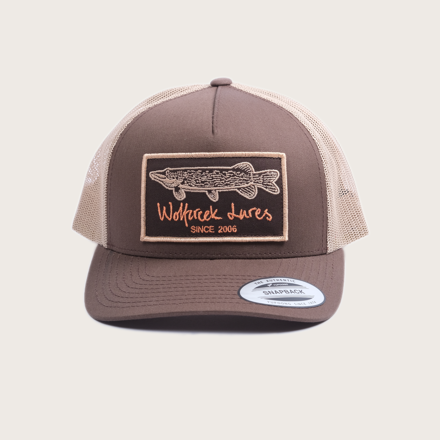 Pike Patch Trucker Snapback - Brown/Khaki