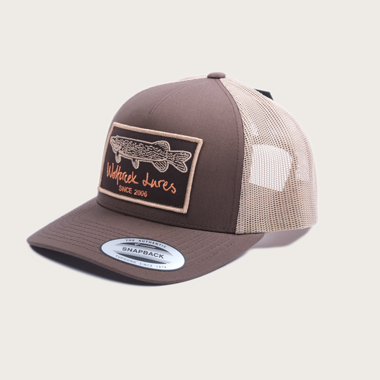 Pike Patch Trucker Snapback - Brown/Khaki
