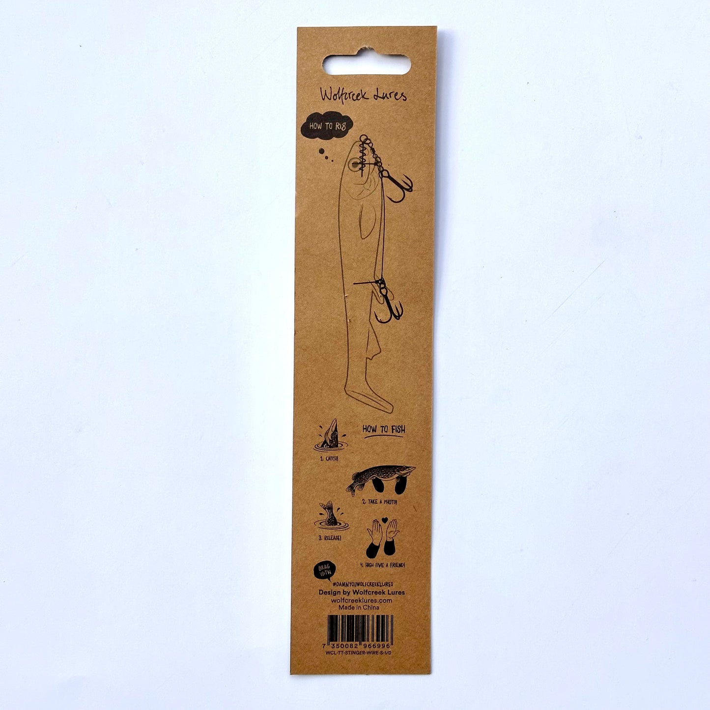 Wolfcreek Lures Stinger - Wire S-L (#1/0-#3/0)