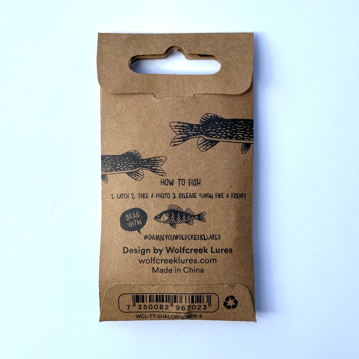 Wolfcreek Lures Shallow Screw - S & L 10-pack