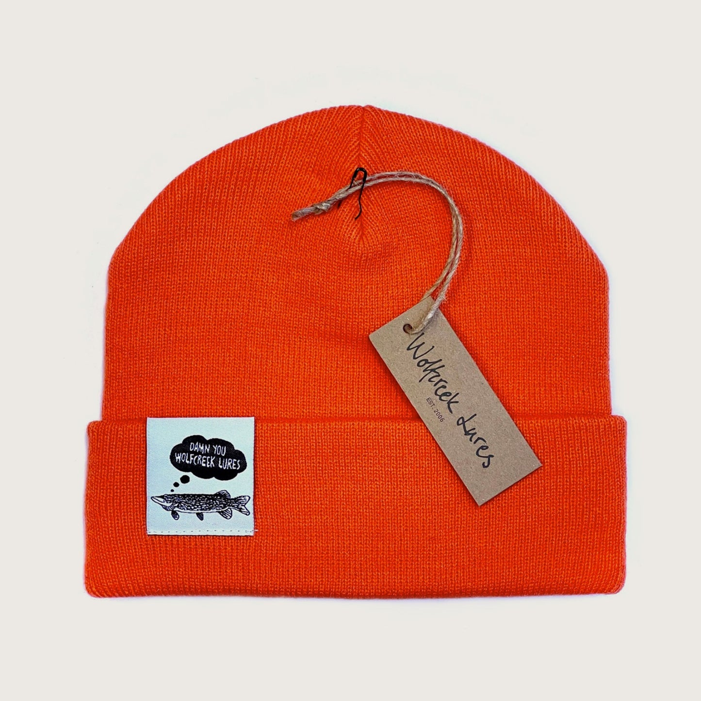 Damn You Beanie - Flaming Orange