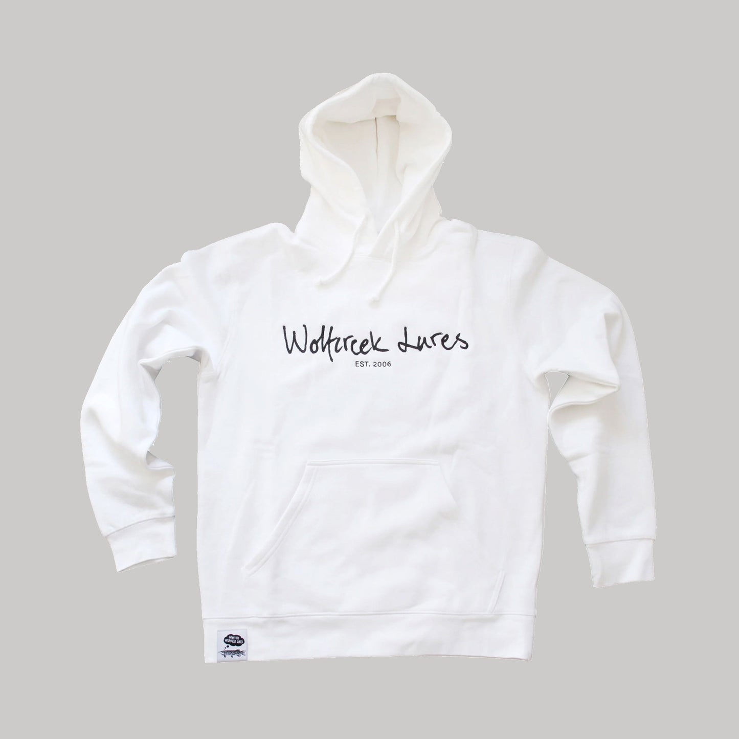 Classic Logo Hoodie White