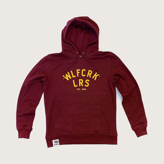 WLFCRK LRS Hoodie Burgundy