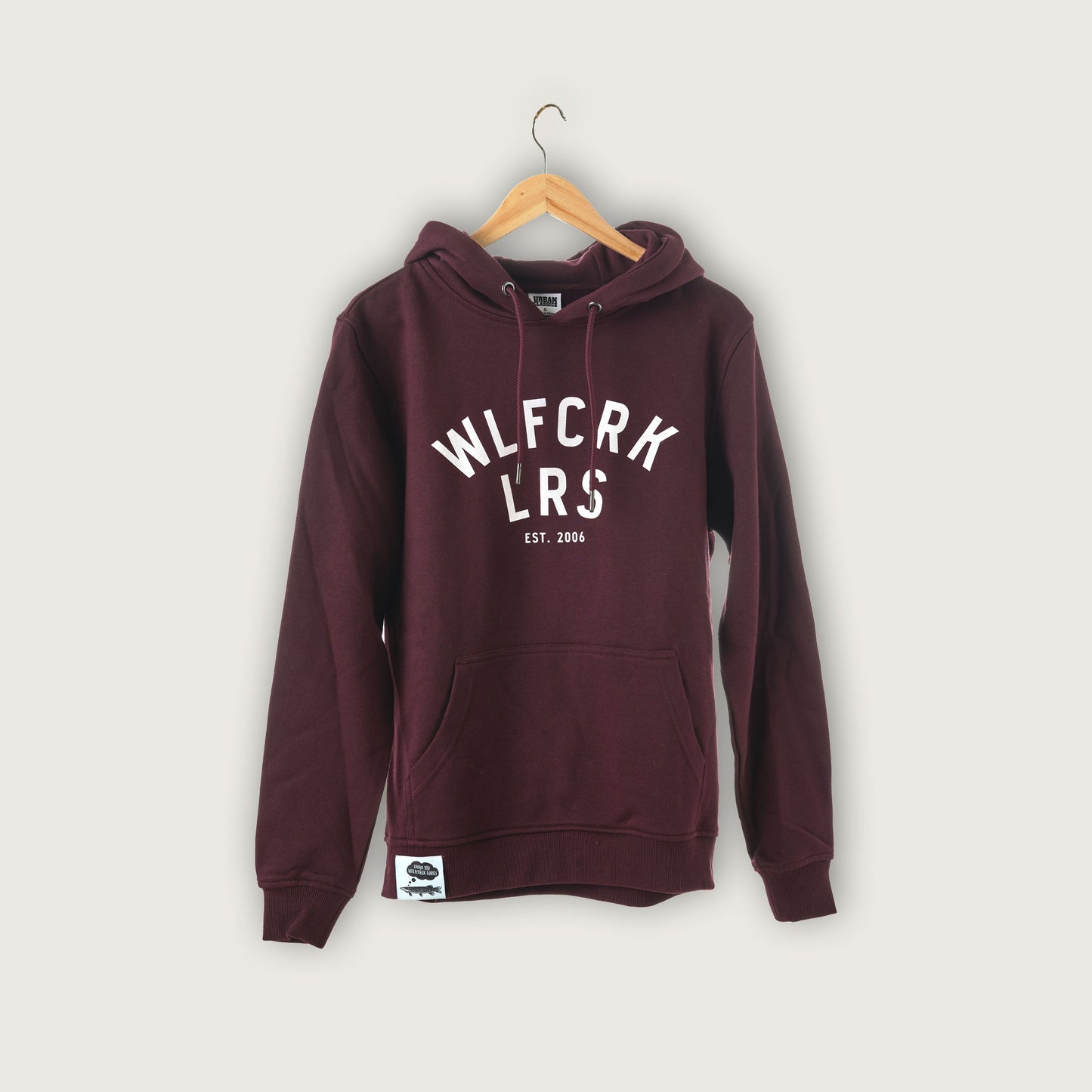 WLFCRK LRS Hoodie Wine