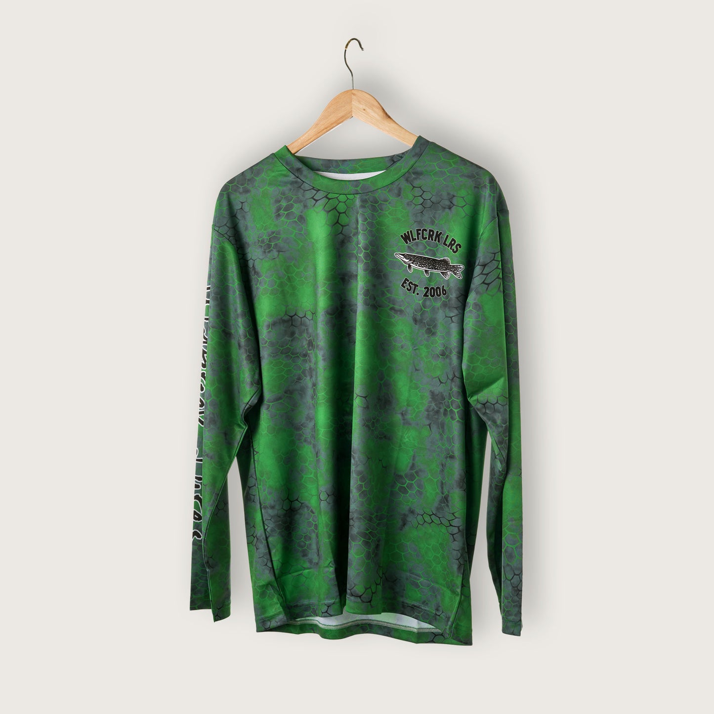 Wolfcreek Lures Solar Tech Long Sleeve Green