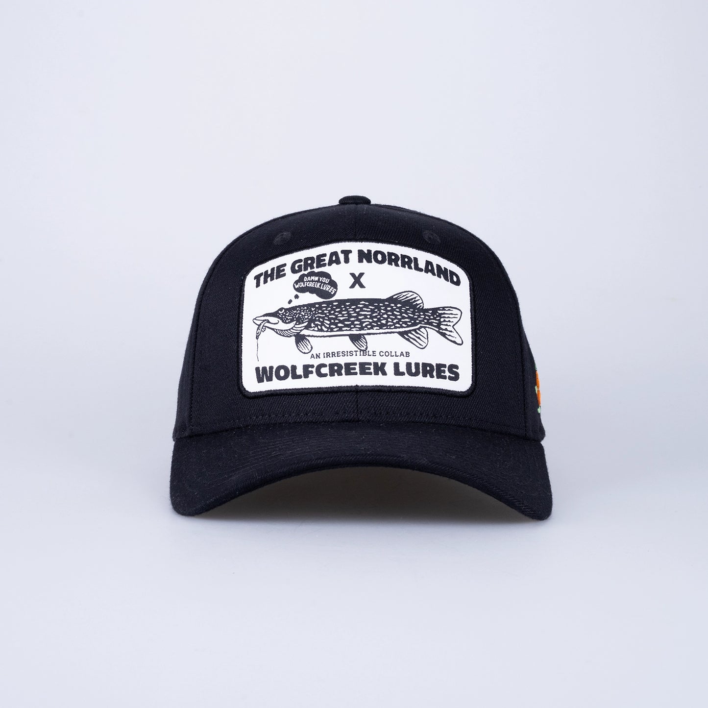 Norrland x Wolfcreek Collab 120 Cap - Black