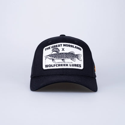 Norrland x Wolfcreek Collab 120 Cap - Black
