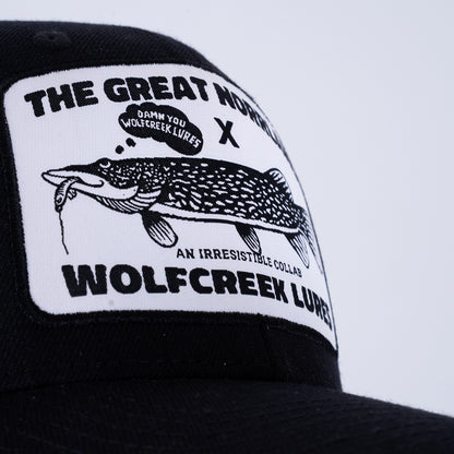 Norrland x Wolfcreek Collab 120 Cap - Black