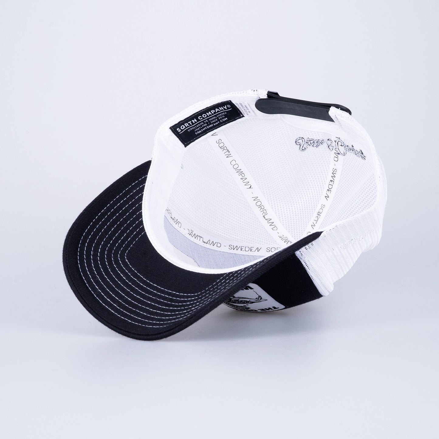 Norrland x Wolfcreek Collab Trucker Cap - Black