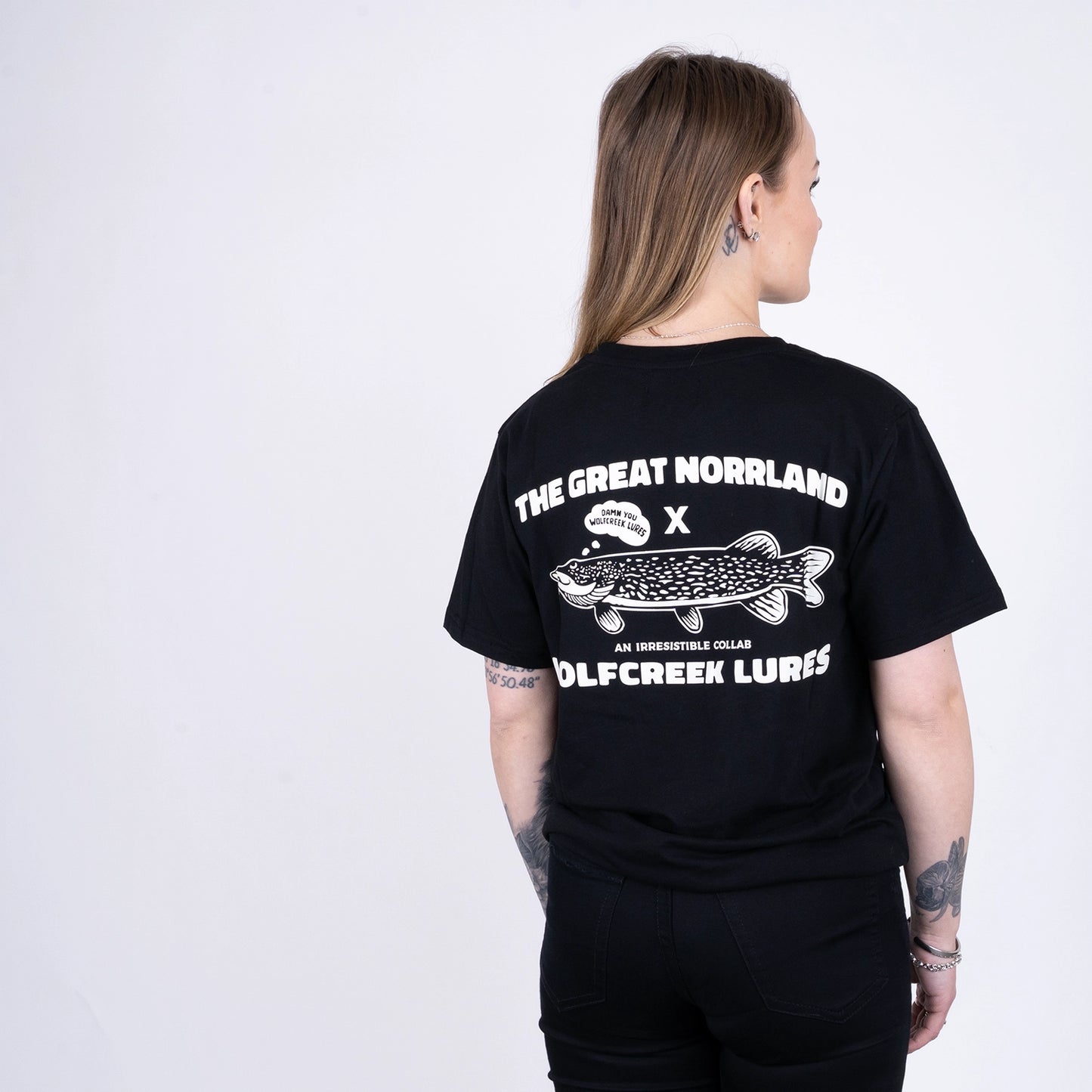 Norrland x Wolfcreek Collab T-Shirt - Black
