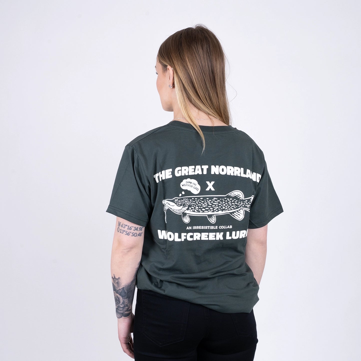 Norrland x Wolfcreek Collab T-Shirt - Olive