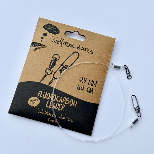 Wolfcreek Lures Fluorocarbon Leader - 0.9mm 60cm (1-pack)