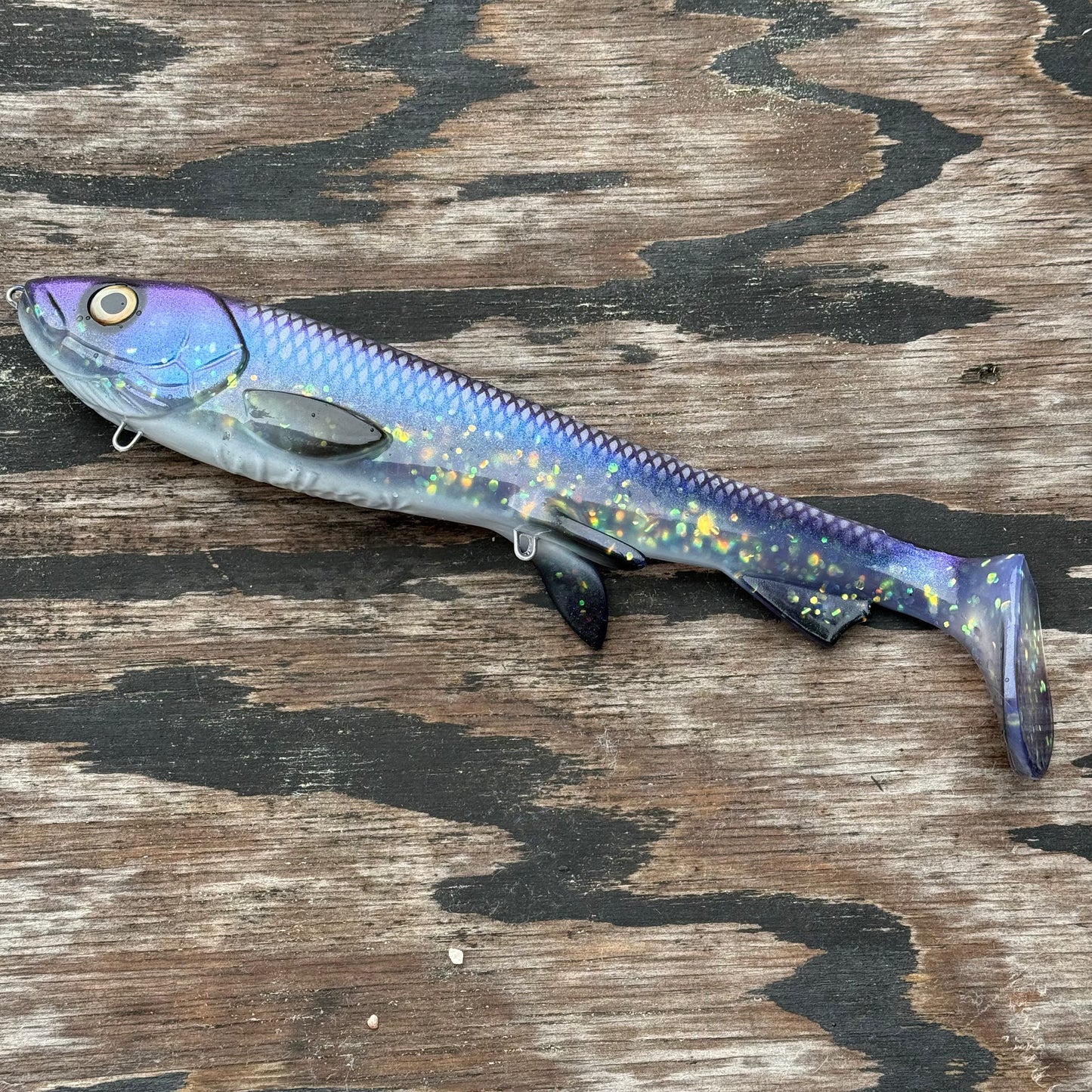 Monster Shad Internal Harness - Sparkling Whitefish