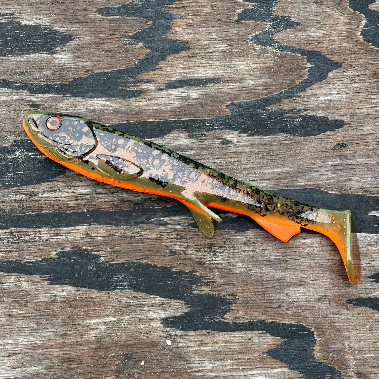Monster Shad - Motoroil Copper Burbot