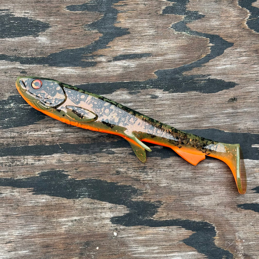 Monster Shad - Motoroil Copper Burbot