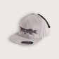 Pike Logo Fitted Flexfit - Heather Grey