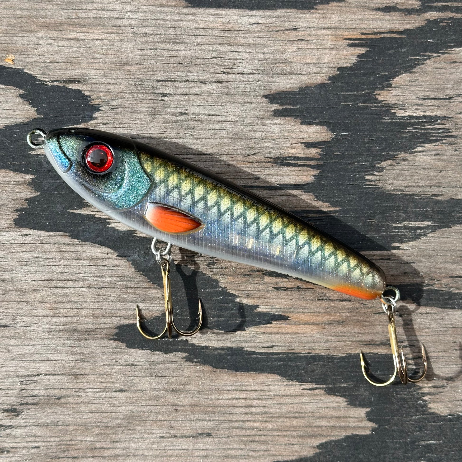 bryan wolfman walled lake mi fishing lures Skinny Wolf Jr 13 cm – Wolfcreek Lures ®