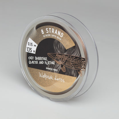 Wolfcreek OctaCore Super Braid X8 (135m) - Brown