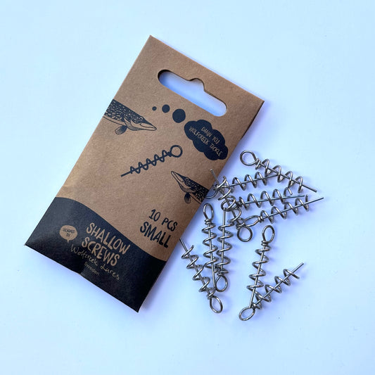 Wolfcreek Lures Shallow Screw - S & L 10-pack