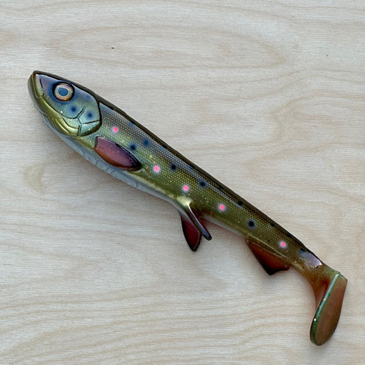 Wolfcreek Shad 29 cm - Motoroil Trout